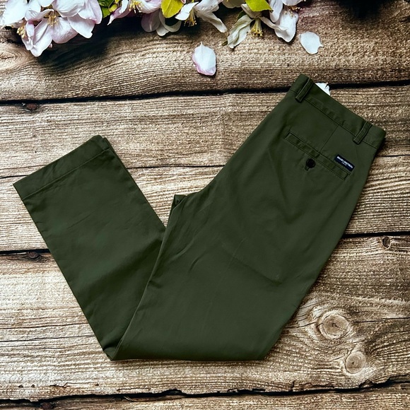 Brooks Brothers Men's Clark 1818 Flat
Front Chinos Olive Size 32/30 NWOT - Picture 3 of 7